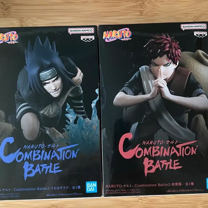 [BUNJANG] Naruto Combination Battle Sasuke &amp; Gaara Figure Set (Sealed) / 미개봉) 나루토 콤비네이션 배틀 사스케 가아라 피규어 셋트