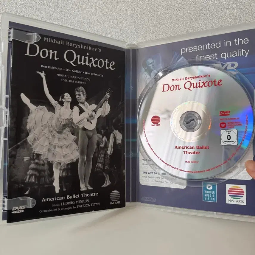 [BUNJANG] Mikhail Baryshnikov Don Quixote DVD / 돈키호테 아메리칸 발레시어터 DVD 미하일 바리시니코프