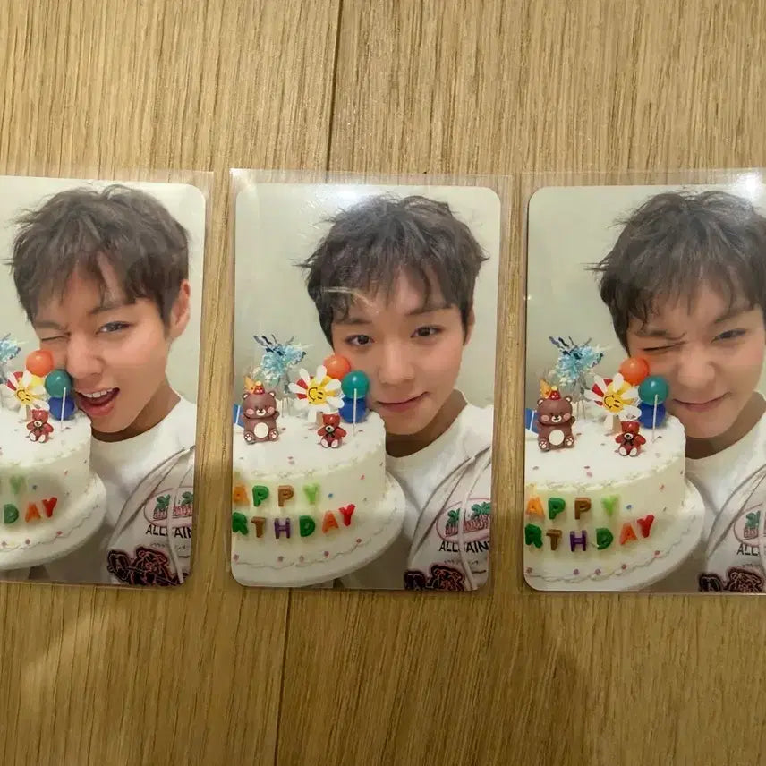 [BUNJANG] Park Ji-hoon Huniday Soundwave Photocard Bundle Set / 박지훈 사운드웨이브 후니데이 포카 3종 일괄 양도