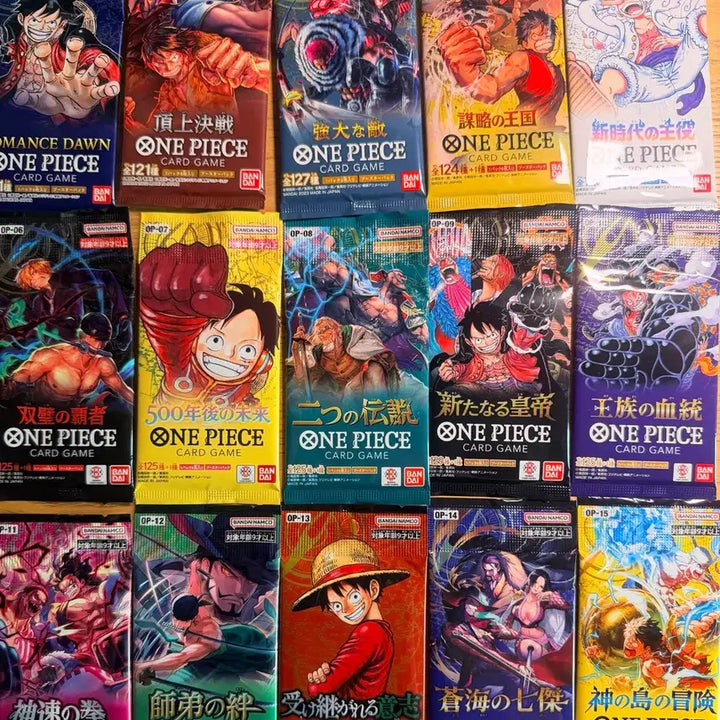 [BUNJANG] One Piece Japanese Game Pack Series 1-15 / 원피스 일판 게임 팩 op 1~ op15탄