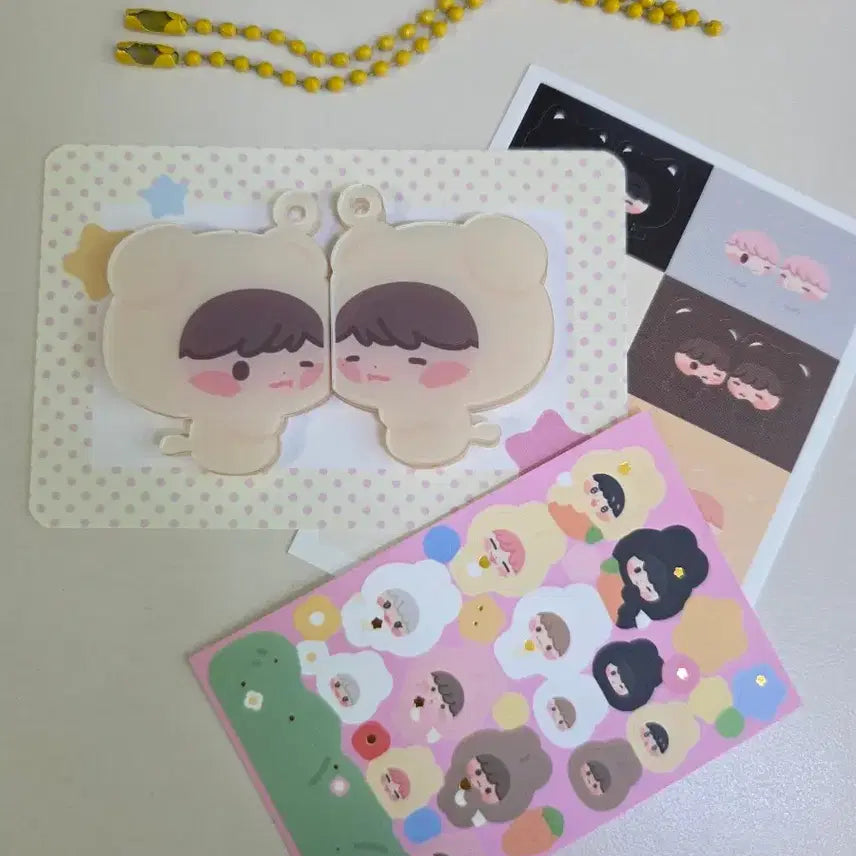 [BUNJANG] NCT DREAM Jeno Danim Magnetic Keychain / 엔시티 드림 제노 다님 스티커 자석키링