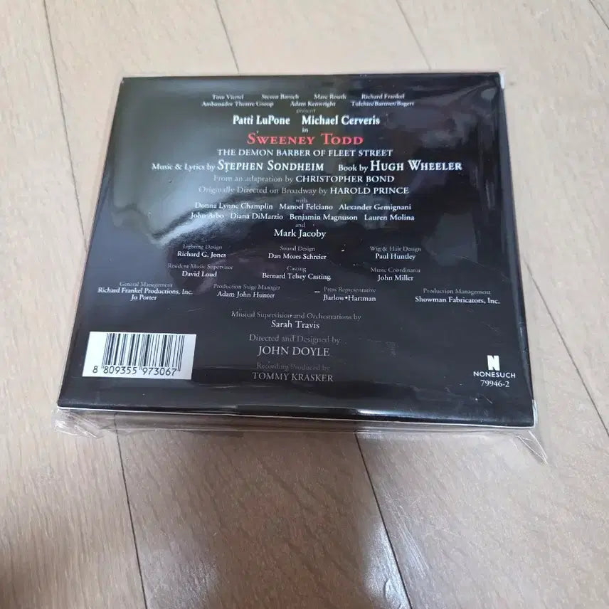 [BUNJANG] Sweeney Todd Musical Original Soundtrack (OST) CD / 뮤지컬 스위니토드 cd 판매합니다. 스위니토드 ost