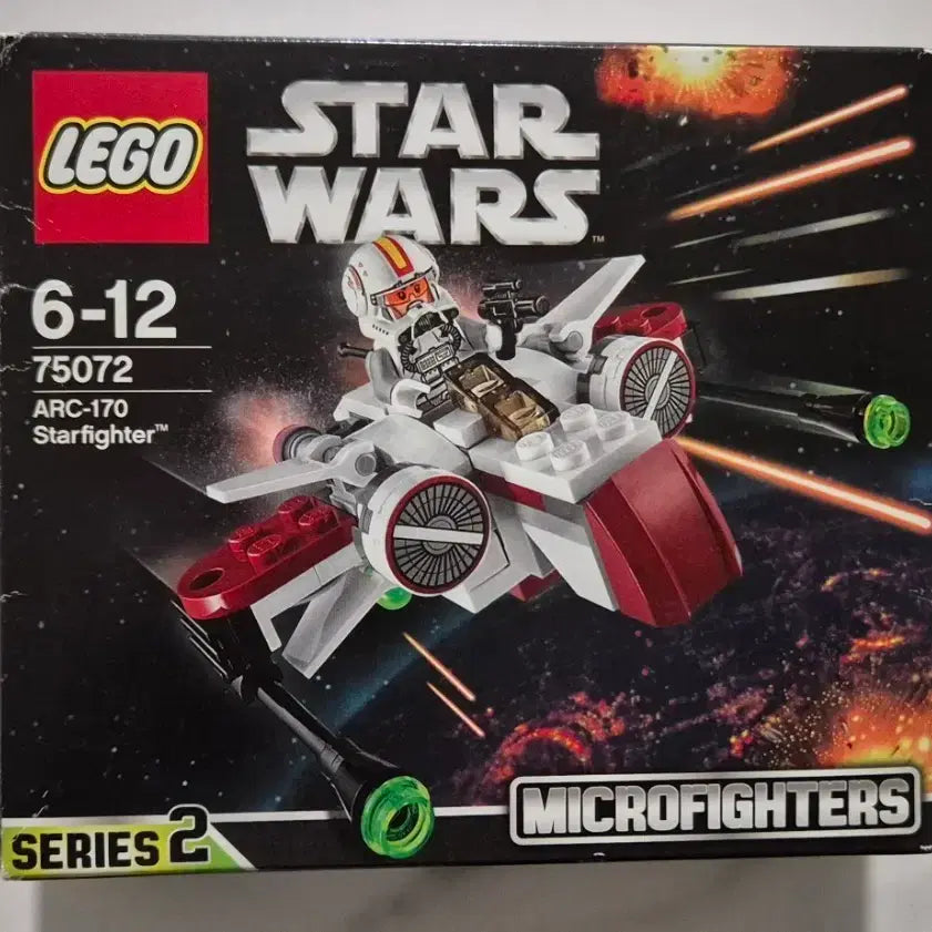 [BUNJANG] LEGO Star Wars 75072 ARC-170 Starfighter Microfighter Series 2 / 레고 스타워즈 75072 ARC-170 스타파이터 마이크로파이터 시리즈2