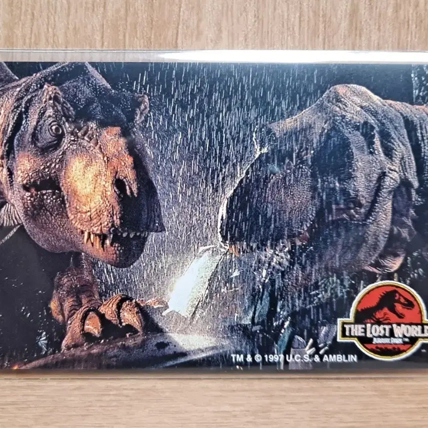[BUNJANG] Jurassic Park Classic Rare Teleca Card / 고전 희귀 영화 쥬라기공원 카드 테레카 팝니다.