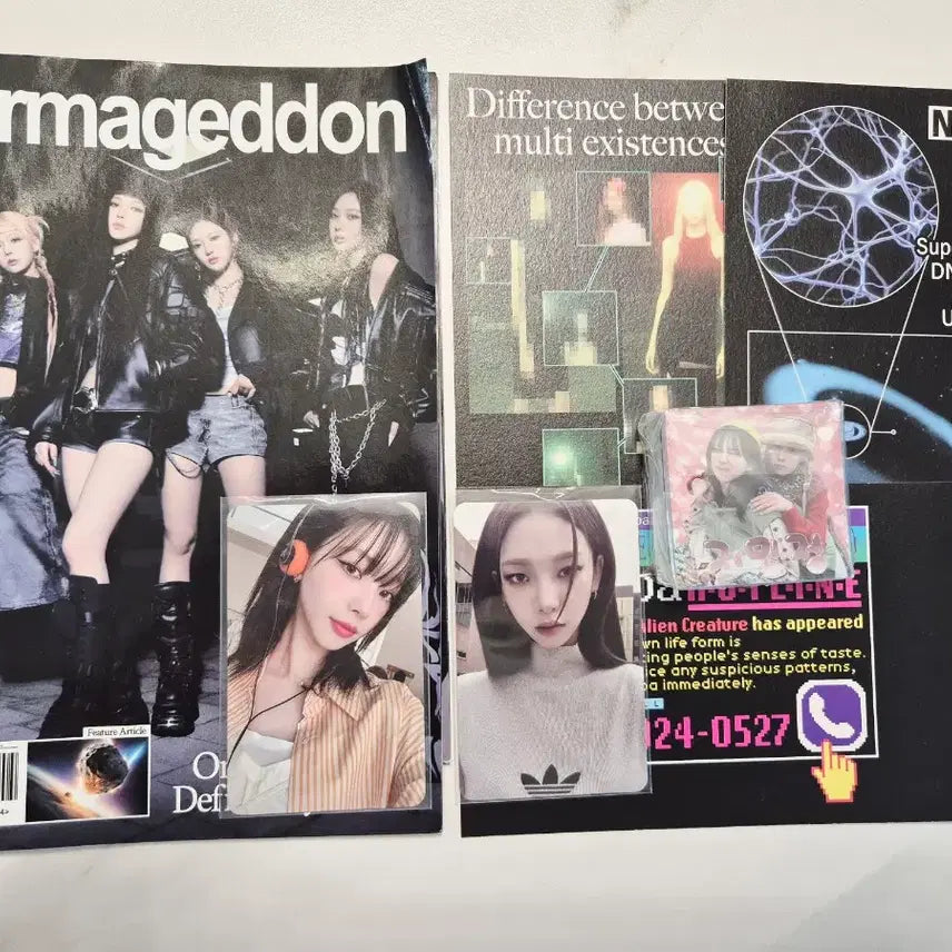 [BUNJANG] aespa Winter Armageddon Photocard / 에스파 윈터 아마겟돈 포카