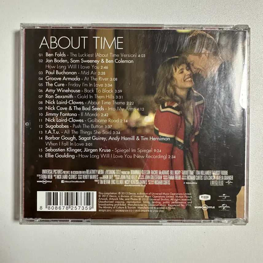 [BUNJANG] About Time OST CD / 어바웃타임 OST CD