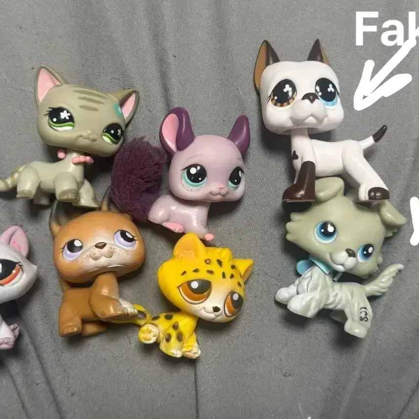 [BUNJANG] Little Pet Shop 7 Figure Bundle Set / 리틀펫샵 리틀리스트펫샵 피규어 일괄