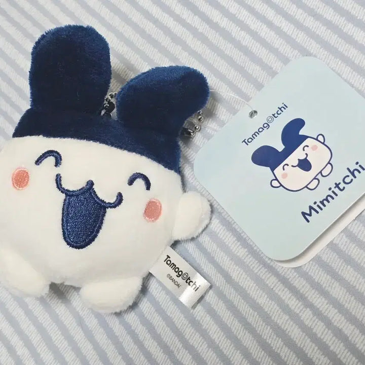 [BUNJANG] Tamagotchi Mimitchi Keychain Plush / 다마고치 미미치 키링 인형 판매