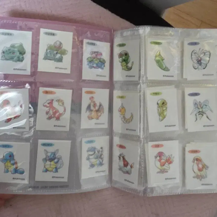 [BUNJANG] Pokemon Artwork Sticker Collection Full Set / 아트워크 띠부씰 전종 판매