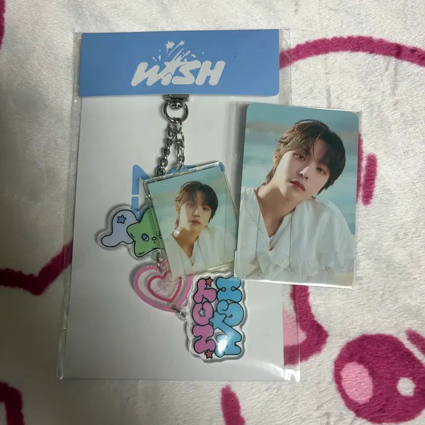 [BUNJANG] NCT WISH Wish Station Riku Keyring / 미사용) 엔시티 위시 엔위시 리쿠 위시스테이션 키링 양도 판매