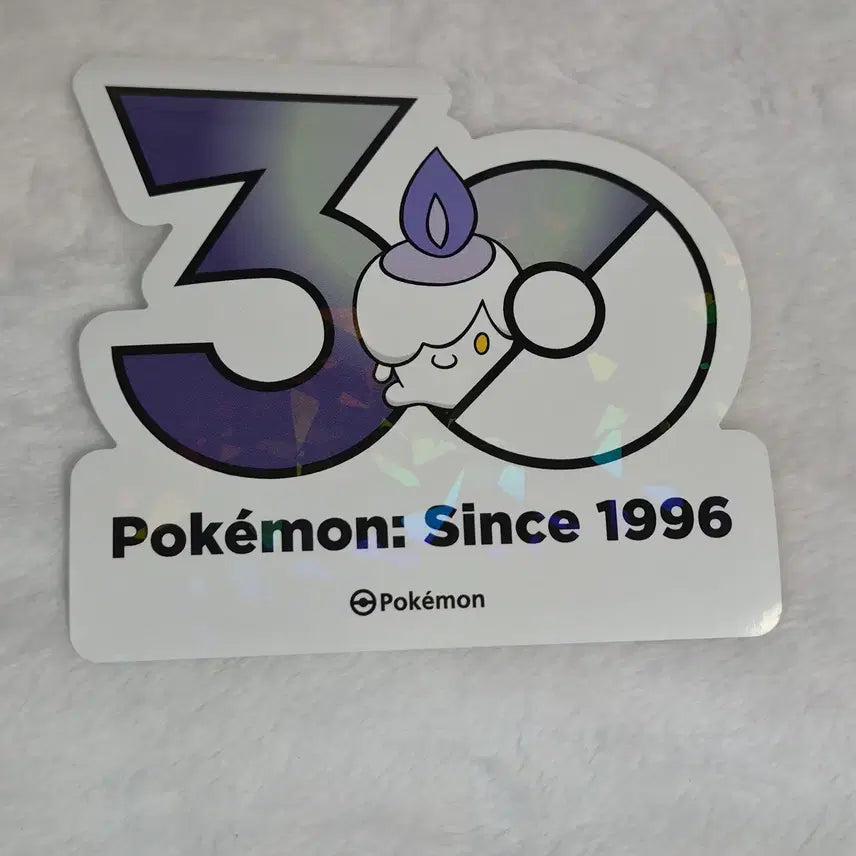 [BUNJANG] Pokemon 30th Anniversary Logo Sticker (Bulkyomi) / 포켓몬 30주년 로고 스티커 불켜미 판매합니다.