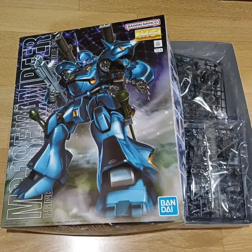 [BUNJANG] Bandai Master Grade (MG) Kampfer MS-18E Gundam Model Kit / MG 캠퍼 MS-18E (건담, 건프라, 반다이 정품)