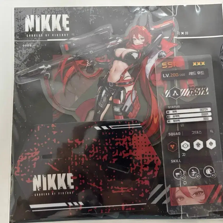 [BUNJANG] Nier: Automata Red Hood Acrylic Standee / 니케 레드후드 아크릴