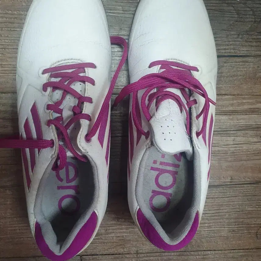 [BUNJANG] Golf Shoes White/Pink 235 / 골프  운동화 화이트/핑크  238