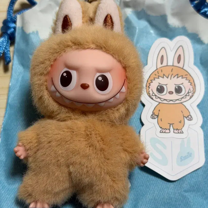 [BUNJANG] POP MART Labubu S Alphabet Series Doll Keyring / 팝마트 미니 라부부 S 알파벳 비밀번호 시리즈 인형 키링 정가 이하