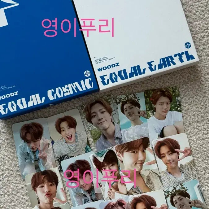 [BUNJANG] WOODZ Cho Seung Youn Equal Album Bundle Set (Photocards Included) / woodz 조승연 equal 이퀄 앨범 (포카 포함)