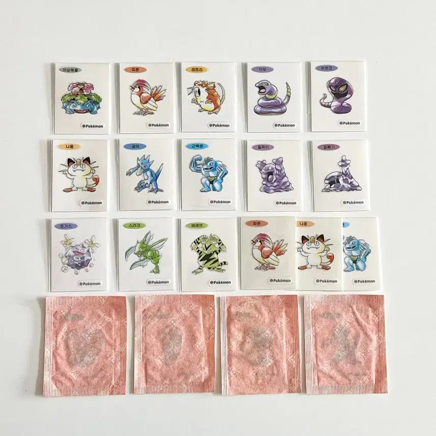 [BUNJANG] Pokemon 30th Anniversary Artwork Stickers / 포켓몬 30주년 띠부씰 판매