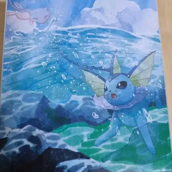 [BUNJANG] Pokemon Center Clear Figure Invisible to Me Vaporeon / 포켓몬센터 클리어 피규어 Invisible to Me 샤미드