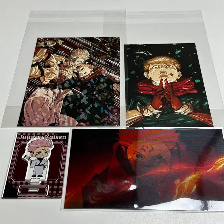 [BUNJANG] Jujutsu Kaisen Sukuna Acrylic Stand and Photocard Set / 주술회전 스쿠나 굿즈