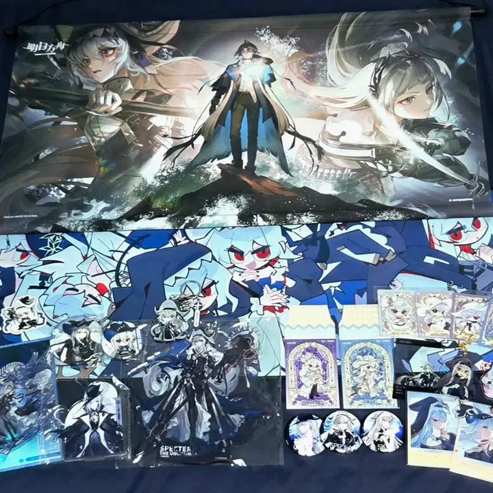 [BUNJANG] Arknights Specter / Skadi / Gladiia / Ulpianus Merchandise Bundle Set / (7.5)명일방주 스펙터(언펙터)/스카디/글래디아 어비셜 굿즈 일괄