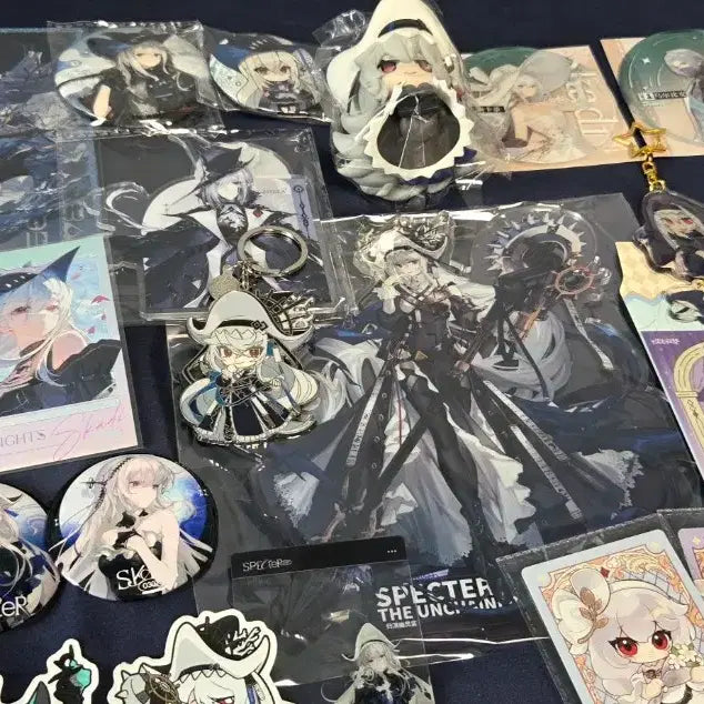 [BUNJANG] Arknights Specter / Skadi / Gladiia / Ulpianus Merchandise Bundle Set / 명일방주 스펙터/스카디/글래디아 어비셜 굿즈 일괄