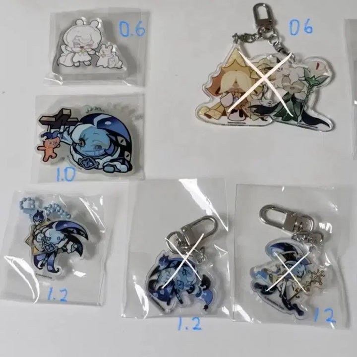 [BUNJANG] Cookie Run Kingdom Shadow Milk Cookie Pure Vanilla Can Badge Acrylic Keyring / 사진 두장) 쿠키런 킹덤 쿠킹덤 쉐도우밀크 쿠키 쉐밀 퓨어바닐라 캔뱃지 아크릴 키링