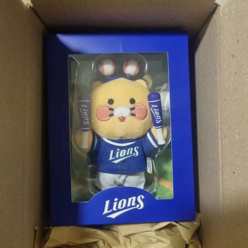 [BUNJANG] Samsung Lions Chunsik Doll Keychain / 삼성 라이온즈 춘식이 인형 키링