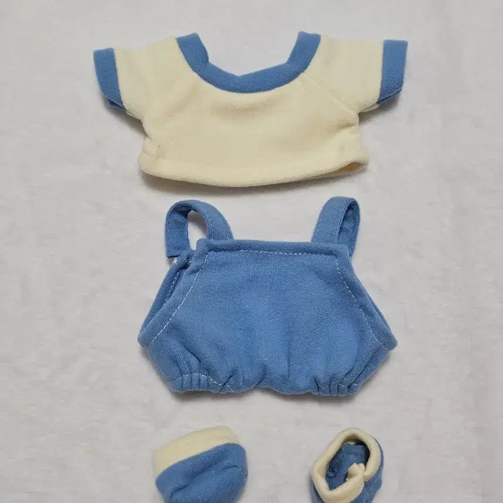 [BUNJANG] 20cm Doll Clothes Overalls Set / 20cm 솜인형옷 멜빵세트