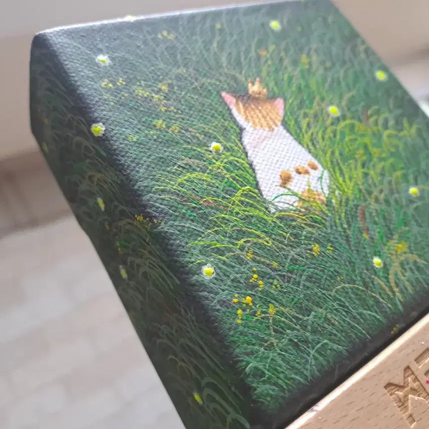 [BUNJANG] Cat Acrylic Mini Frame / 고양이 아크릴 그림액자입니다