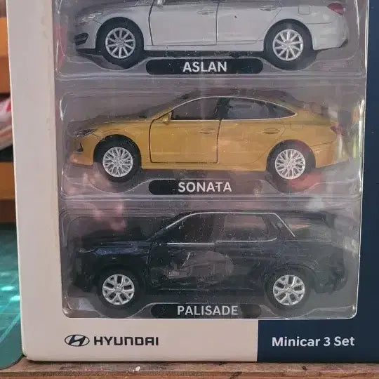 [BUNJANG] Hyundai 3-Mini Car Set (Aslan, Sonata, Palisade) / 현대 3종미니카 세트