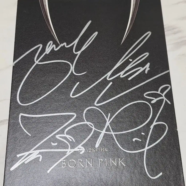 [BUNJANG] Blackpink Born Pink Album Signed / 비매 블랙핑크 born pink 친필싸인 앨범