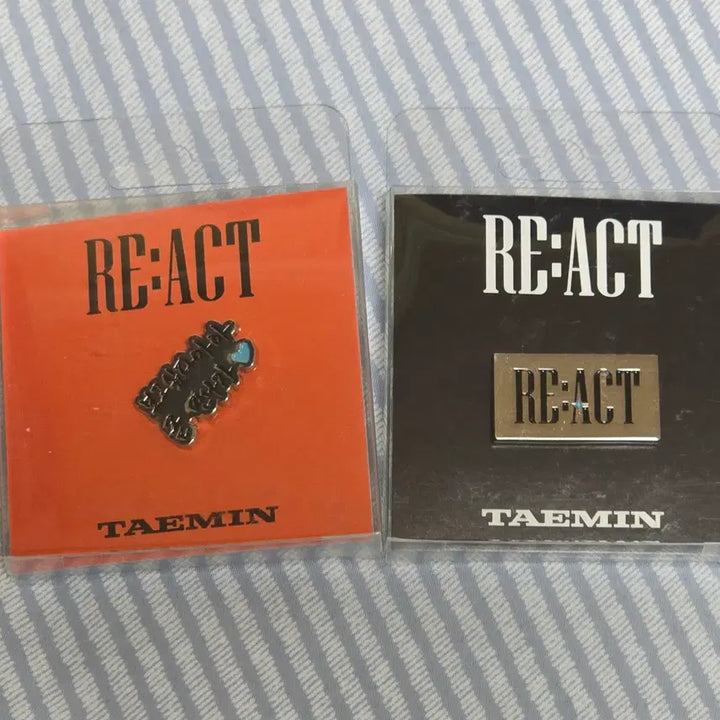 [BUNJANG] SHINee Taemin RE:ACT 2023 Fanmeeting Bundle Set Badges / 샤이니 태민 2023 re:act 팬미팅 뱃지 일괄판매
