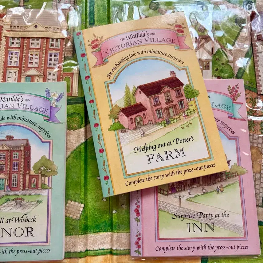 [BUNJANG] Vintage Victoria Village Pop-Up Book / (오늘까지 할인)빈티지 빅토리아 빌리지 팝업북
