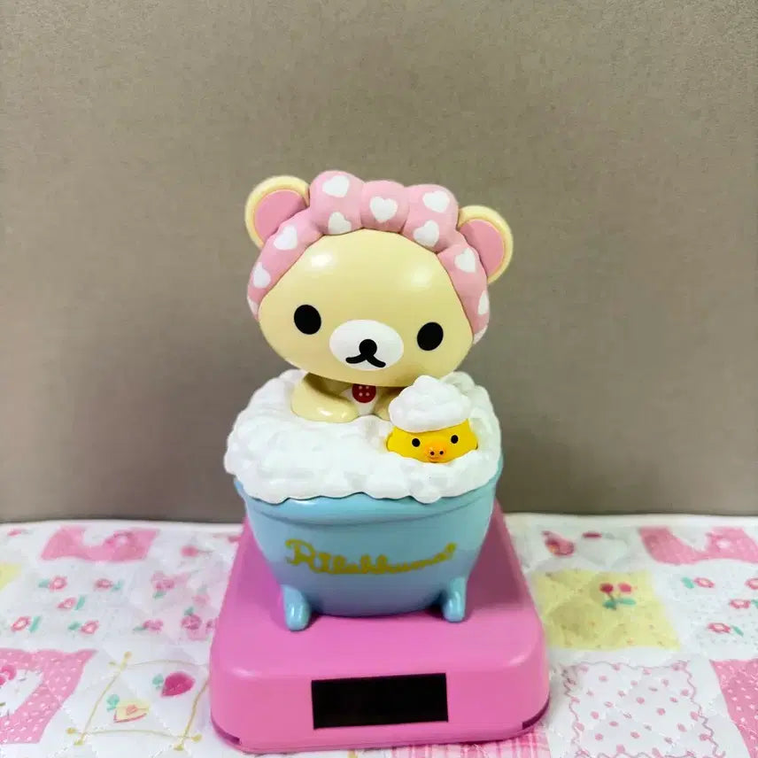 [BUNJANG] Rilakkuma Bathing NOHOHON Figure (Vintage/Rare) / (고전/희귀) 코리락쿠마 목욕하는 노호혼