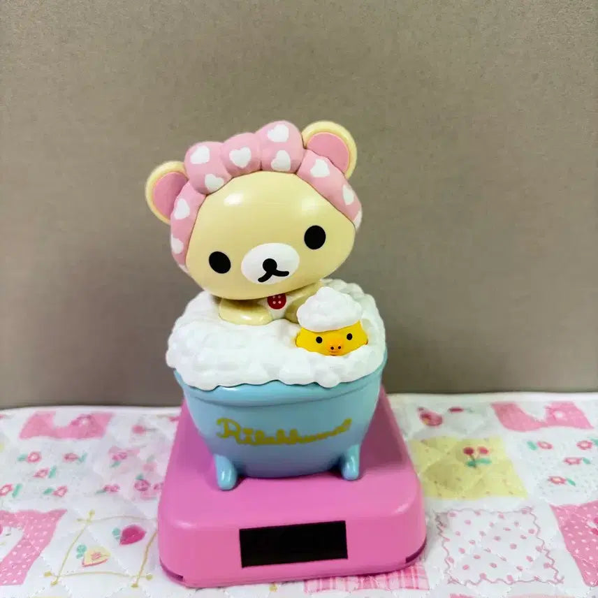 [BUNJANG] Rilakkuma Bathing NOHOHON Figure (Vintage/Rare) / (고전/희귀) 코리락쿠마 목욕하는 노호혼