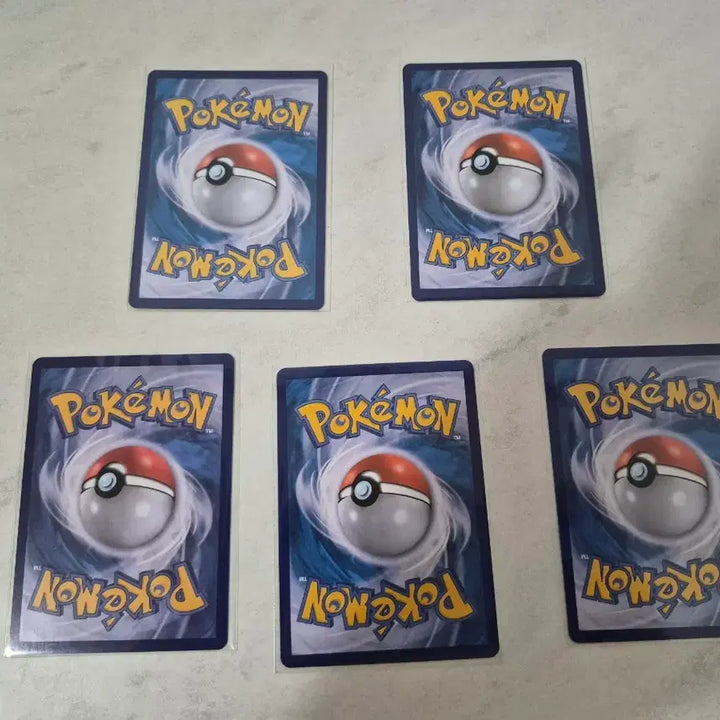 [BUNJANG] Pokemon Card Pikachu 5-Type Set / 포켓몬카드 피카츄 5종 세트