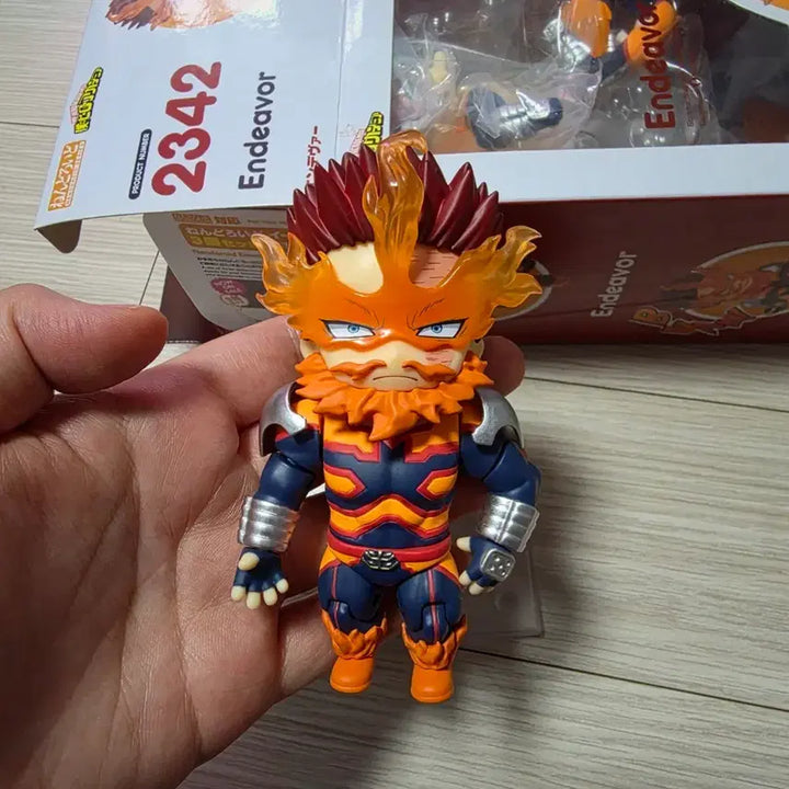 [BUNJANG] My Hero Academia Endeavor Nendoroid Unsealed / 엔데버 넨도로이드 개봉전시품