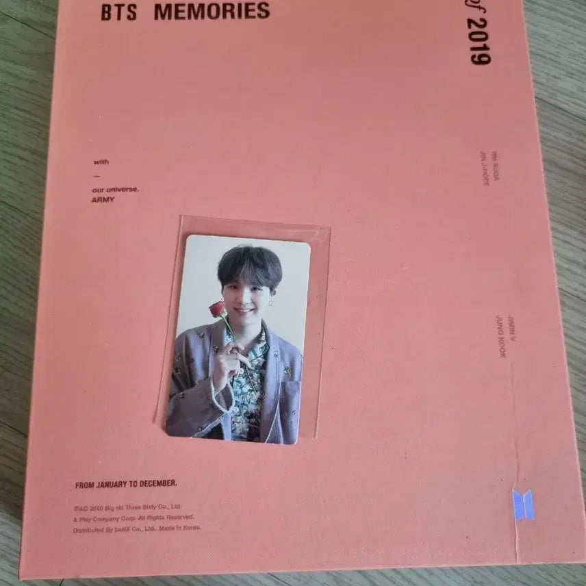 [BUNJANG] BTS 2019 Memories Suga Photocard Bundle Set / 방탄 2019메모리즈 윤기 포카포함 풀셋양도.  bts