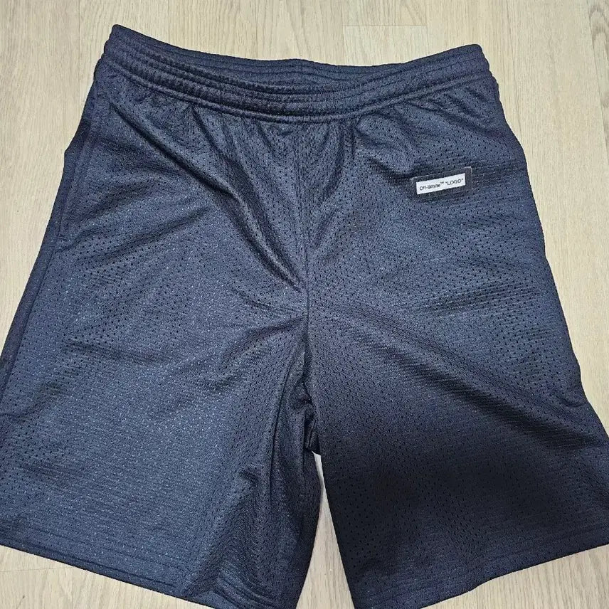 [BUNJANG] Off-White Mesh Shorts Black / 오프화이트  메쉬 반바지 검정