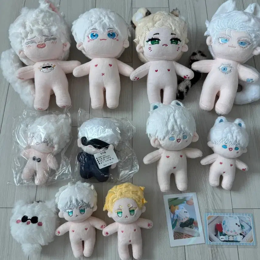 [BUNJANG] Jujutsu Kaisen Unofficial Plush Doll Bundle (Gojo, Nanami) / 주술회전 비공식 솜인형 일괄(고죠, 나나미)