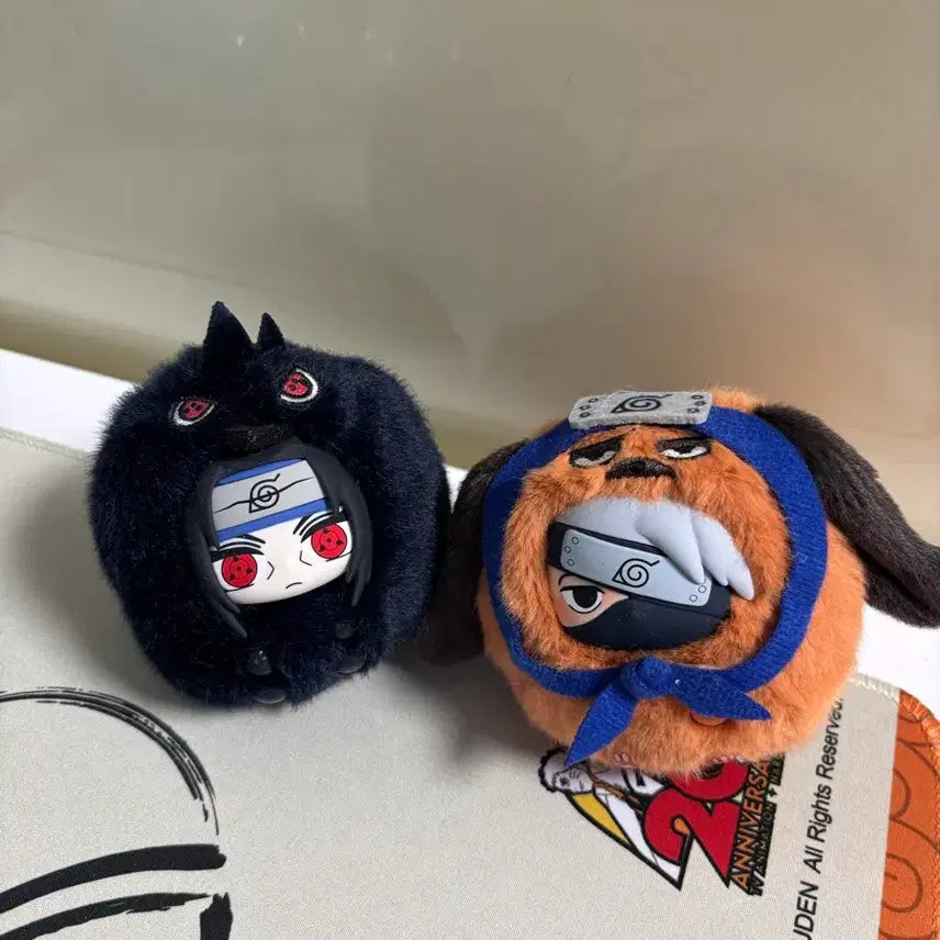 [BUNJANG] Naruto Ichiraku Ramen Itachi Kakashi Set / 나루토 동글나부부 이타치 카카시 두개 일괄