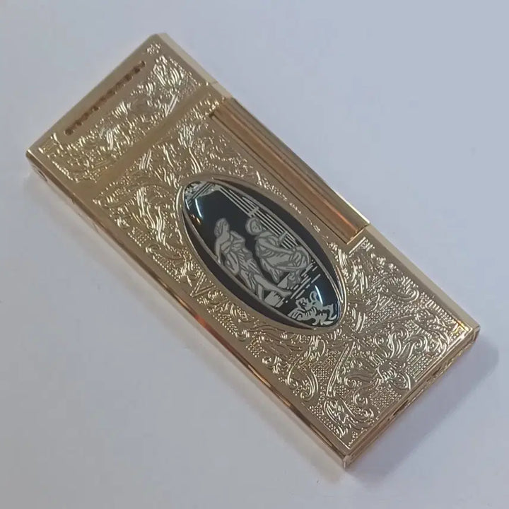 [BUNJANG] Monic Gold Gas Lighter / (라이터) 금장 Monic 가스 돌 라이터