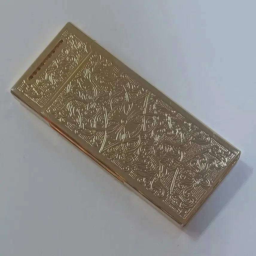 [BUNJANG] Monic Gold Gas Lighter / (라이터) 금장 Monic 가스 돌 라이터