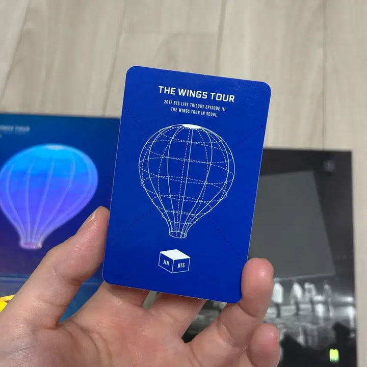[BUNJANG] BTS Wings Tour Mini Photocard Jin / 방탄 bts 윙즈 윙즈콘 윙콘 디비디 dvd 석진 진 jin 미니 포카