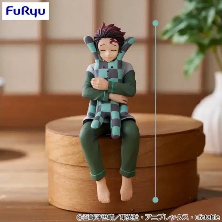 [BUNJANG] Demon Slayer Kyojuro Rengoku Tanjiro Noodle Stopper Figure / 귀멸의 칼날 후류 탄지로 누들스토퍼 피규어 2세트