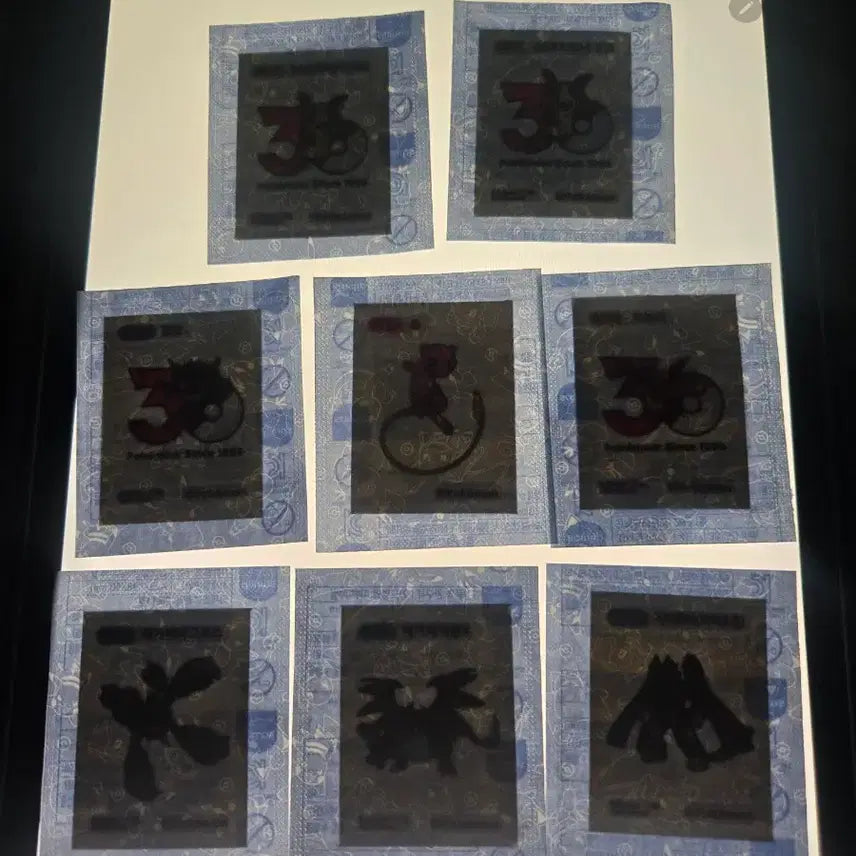 [BUNJANG] 30th Anniversary Pokemon Sticker Bundle Set / 30주년 띠부실 일괄 판매