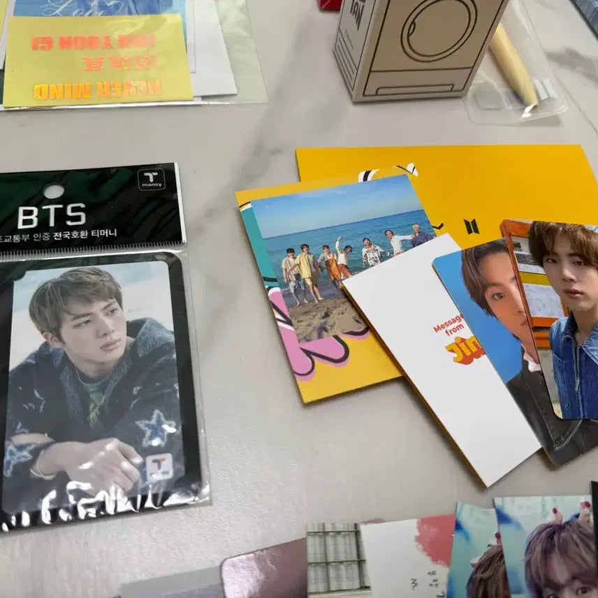 [BUNJANG] BTS Jin Photobook and Transit Card Bundle / 방탄소년단 진 포토북과 교통카드