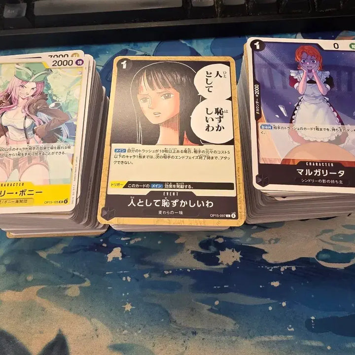 [BUNJANG] One Piece Card Game 15th Series: Island of Adventures - Normal Cards (UC, C Grades) - 4 Boxes / 원피스카드 15탄 일판 신의 섬의 모험 UC, C등급 노말카드 4박스양