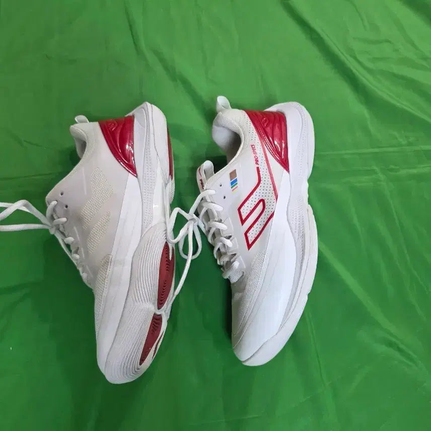 [BUNJANG] Pro-Specs White Red 270mm Sneakers / 프로스펙스 운동화 화이트 레드