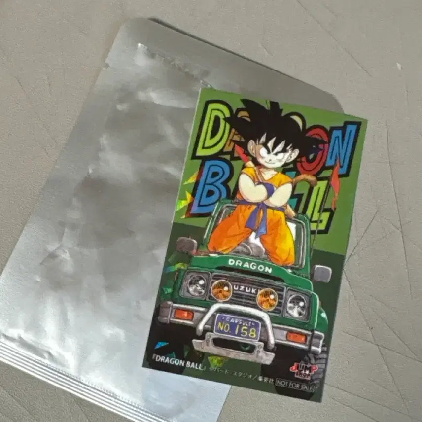 [BUNJANG] Dragon Ball Jump Shop Pop-Up Sticker / 드래곤볼 점프샵 팝업 스티커